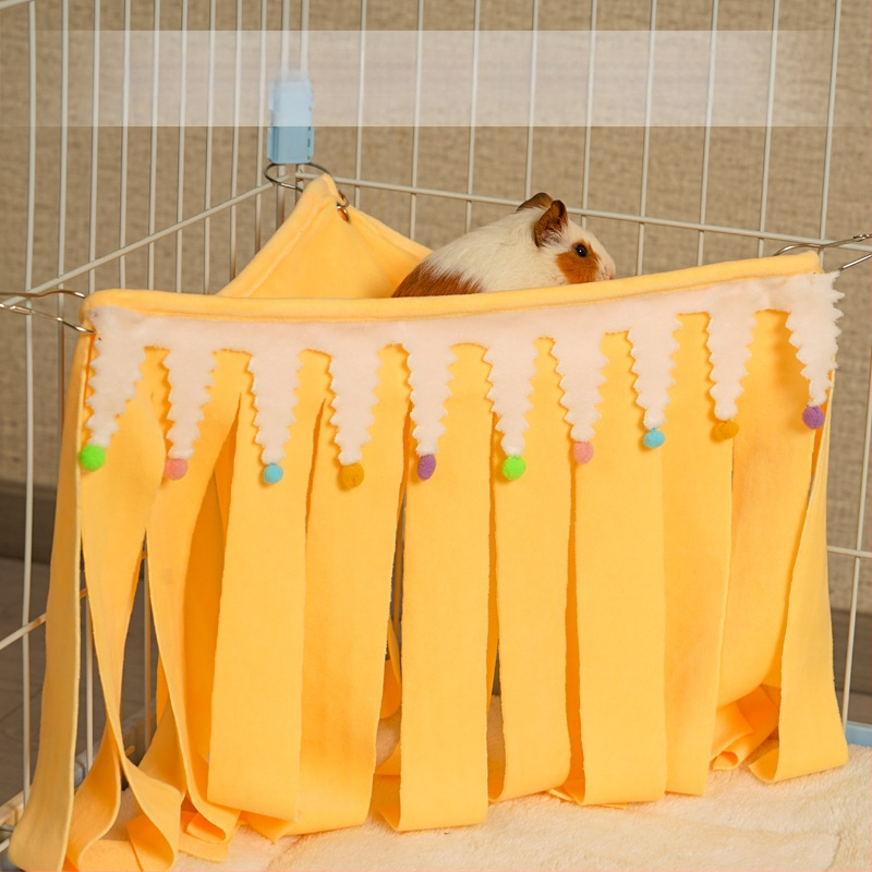 Du Laohani piiriülene uus hamstri varjupaik tehase otse küüliku Hollandi sea merisea kolmnurkse tutiga varjupaik