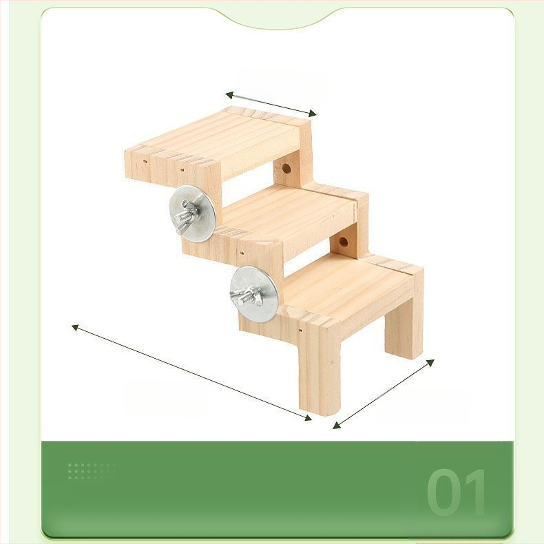 Kalitka pihenőasztal rönk mászólétra madárkalitka játék Z alakú kis madárlétra falétra interaktív papagáj mászó lépcső