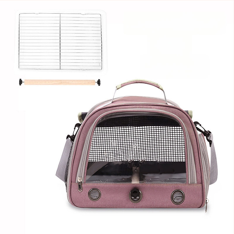 Väliskaubanduse tootjad hulgimüügis lindude kott papagoi kott kaasaskantav õlakott hingav lindude puur poorne rullkardin kaasaskantav lemmiklooma kott