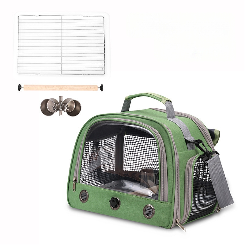 Väliskaubanduse tootjad hulgimüügis lindude kott papagoi kott kaasaskantav õlakott hingav lindude puur poorne rullkardin kaasaskantav lemmiklooma kott