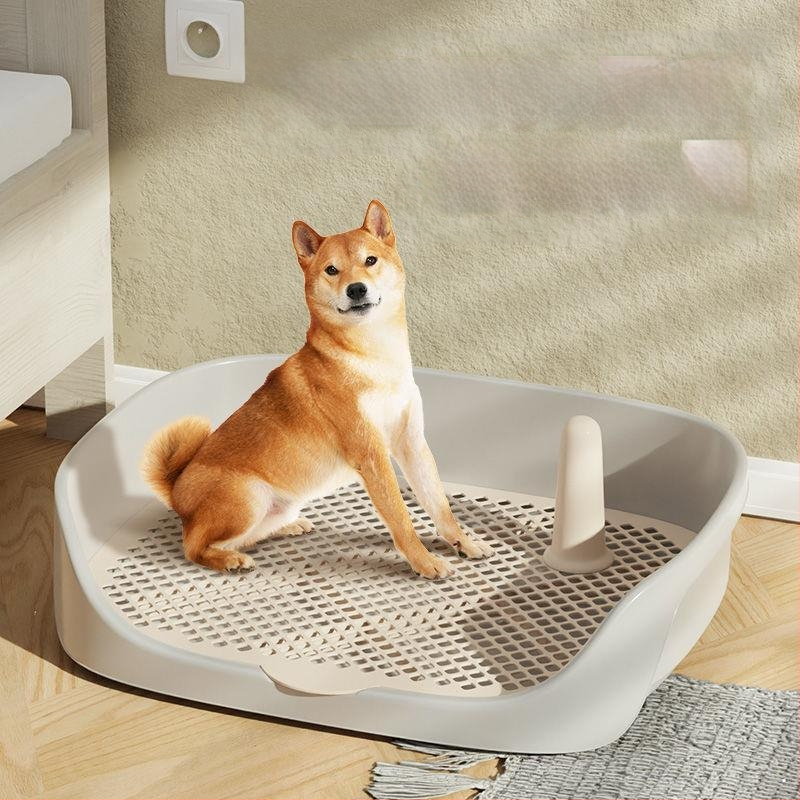 Koeratualett, sittavastane koerapott, väike täiskomplekt, automaatne koera liivakauss, roostevabast terasest Corgi spetsiaalne tualett