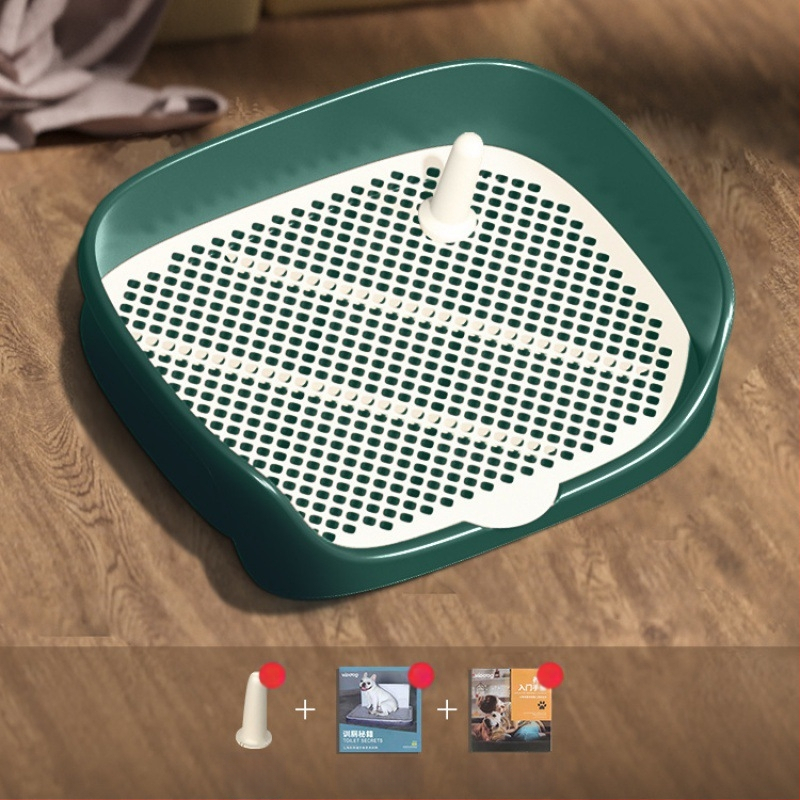 Koeratualett, sittavastane koerapott, väike täiskomplekt, automaatne koera liivakauss, roostevabast terasest Corgi spetsiaalne tualett