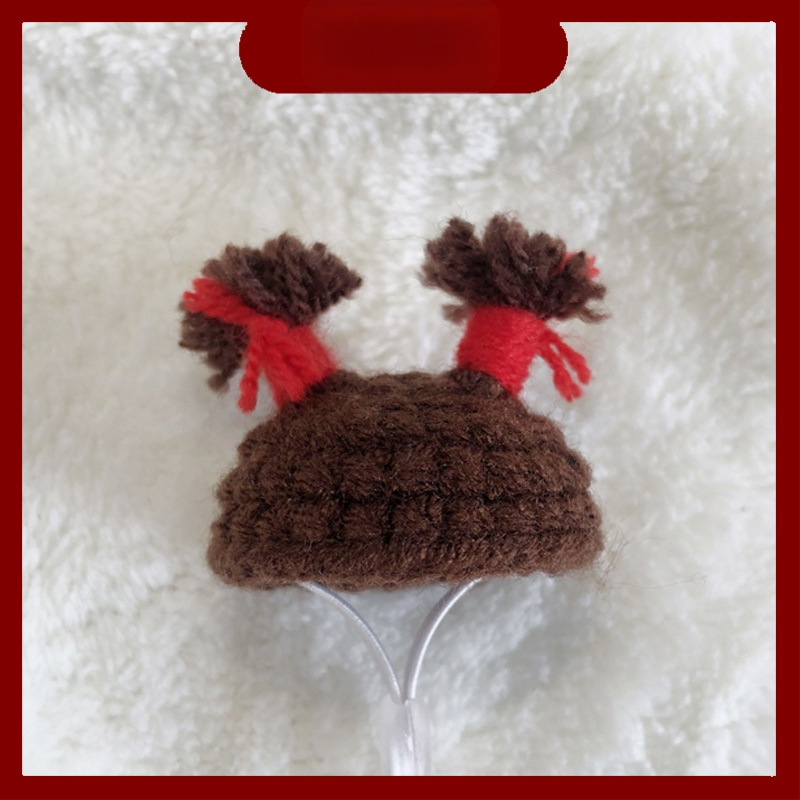 Тигрова кожа Xuanfeng шапка за папагал хамстер шапка за папагал домашен любимец малка шапка аксесоари за глава на птица шапка