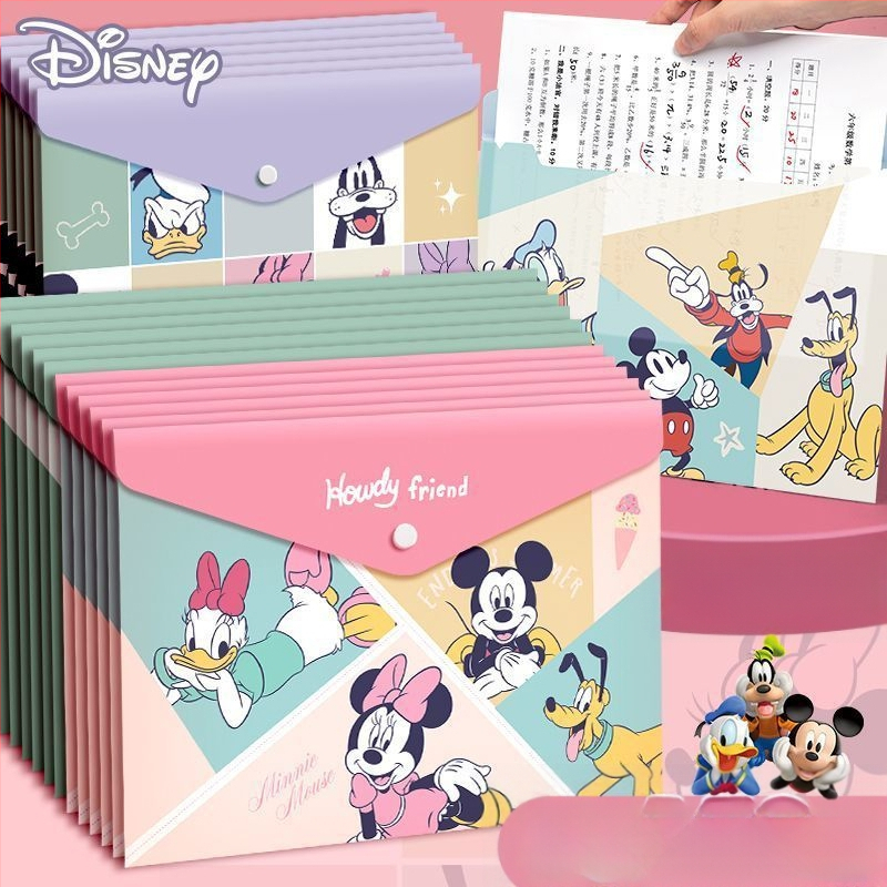 A4 koomiksifailikott paberist kirjatarvete hoiukott pp klõpsuga kott suure mahutavusega kontoriteabe failikott hulgimüük