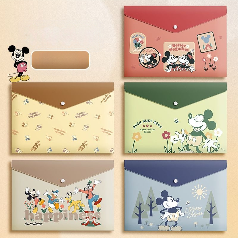 A4 koomiksifailikott paberist kirjatarvete hoiukott pp klõpsuga kott suure mahutavusega kontoriteabe failikott hulgimüük