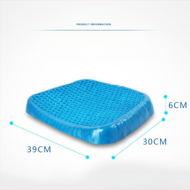 Munapadi, nelja aastaaja veesüstideta tooli pehme paksendatud padi, geel auto veepadi, kontorikärje padi