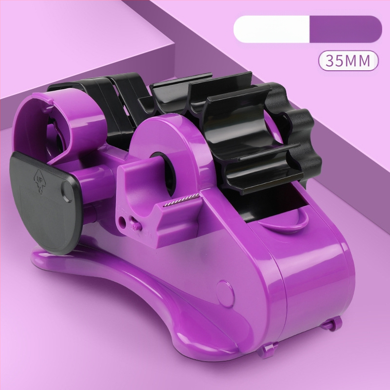 Piiriülene populaarne multifunktsionaalne lindihoidja plastist automaatne rulllaua kirjatarvete lõikur tihenduslindi masin