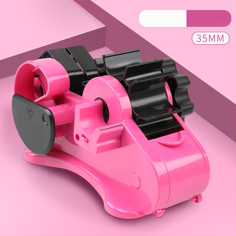 Piiriülene populaarne multifunktsionaalne lindihoidja plastist automaatne rulllaua kirjatarvete lõikur tihenduslindi masin