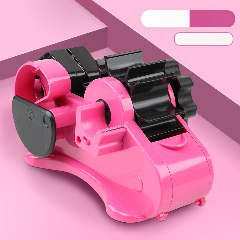 Piiriülene populaarne multifunktsionaalne lindihoidja plastist automaatne rulllaua kirjatarvete lõikur tihenduslindi masin