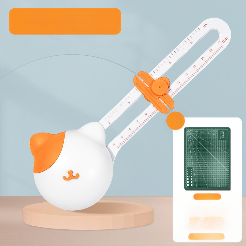 Кръгъл нож, кръгъл нож за хартия, триизмерен четири-в-едно нож за хартия, рязане на хартия, сгъване на хартия, ръчна сметка, кръгъл нож, нож за хартия, перфоратор