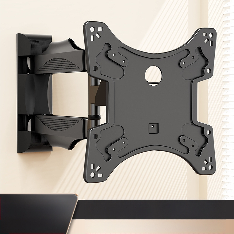 Suport de perete retractabil rotativ pentru monitor LCD, agățat, raft universal de perete, pentru calculator, raft de perete suspendat