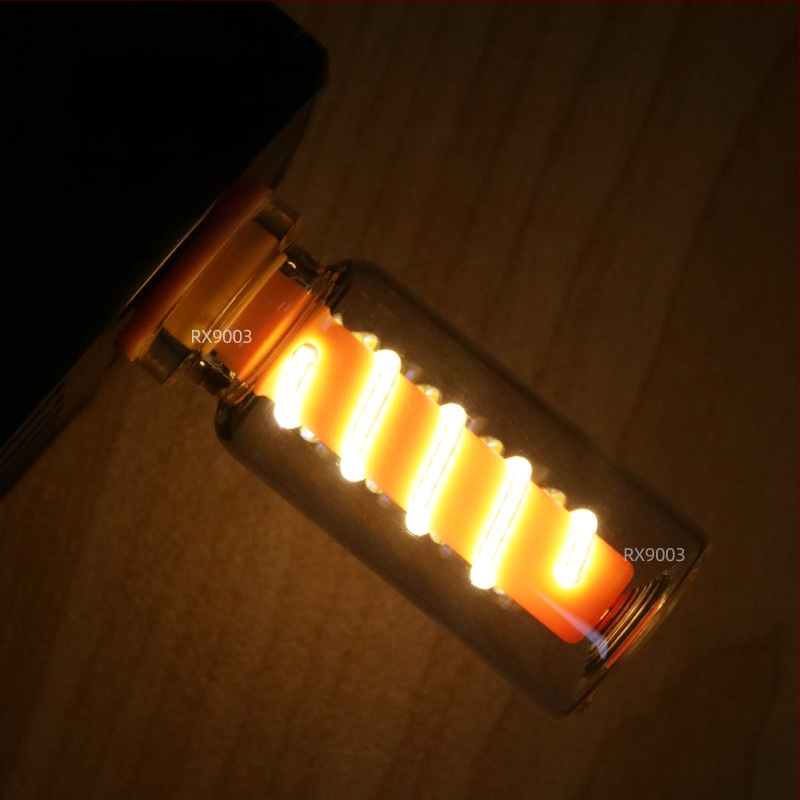 RX9003 Διαφανές φωτιστικό νυκτός USB με αφή, φωτιστικό ύπνου δίπλα στο κρεβάτι, χειρός, πολύχρωμο φωτιστικό ατμόσφαιρας LED στο Beat