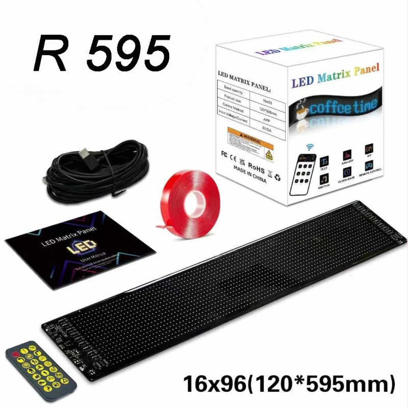 Фабрично производство LED гъвкав екран Devil`s Eye с екранен рекламен стикер Гъвкав светещ стикер за кола LED стикер за кола