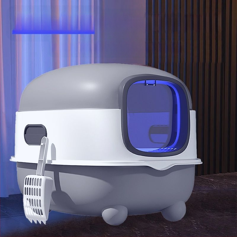 Automaatselt puhastatav kassiliivkast kassiliivakasti deodorant täielikult suletud nutikas kassi tualett kassiliivakast pritsmekindel kassiliivkast