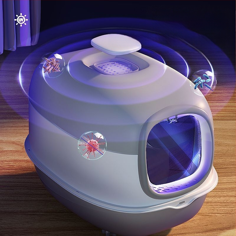 Automaatselt puhastatav kassiliivkast kassiliivakasti deodorant täielikult suletud nutikas kassi tualett kassiliivakast pritsmekindel kassiliivkast