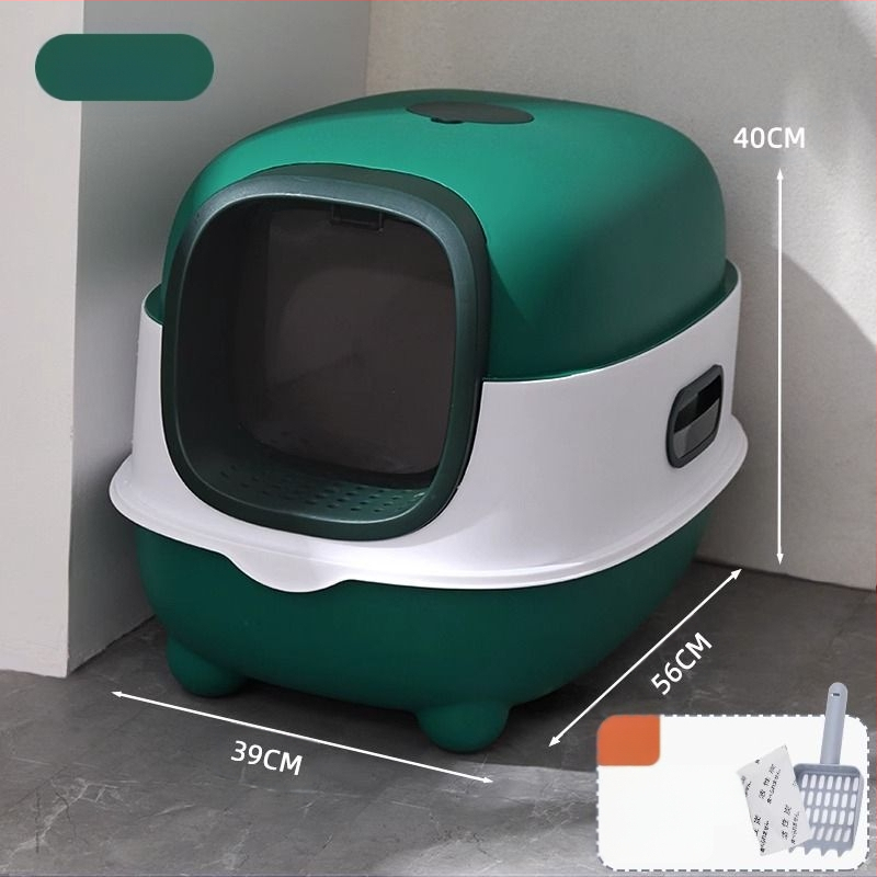 Automaatselt puhastatav kassiliivkast kassiliivakasti deodorant täielikult suletud nutikas kassi tualett kassiliivakast pritsmekindel kassiliivkast