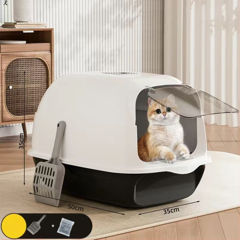 Automaatselt puhastatav kassiliivkast kassiliivakasti deodorant täielikult suletud nutikas kassi tualett kassiliivakast pritsmekindel kassiliivkast