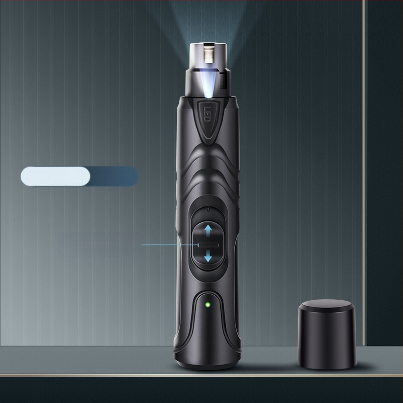 Koera küüneveski elektriline lemmikloomade küüneveski laadiv kassi küünelõikur kuldse karvaga küüneveski vaigistatav