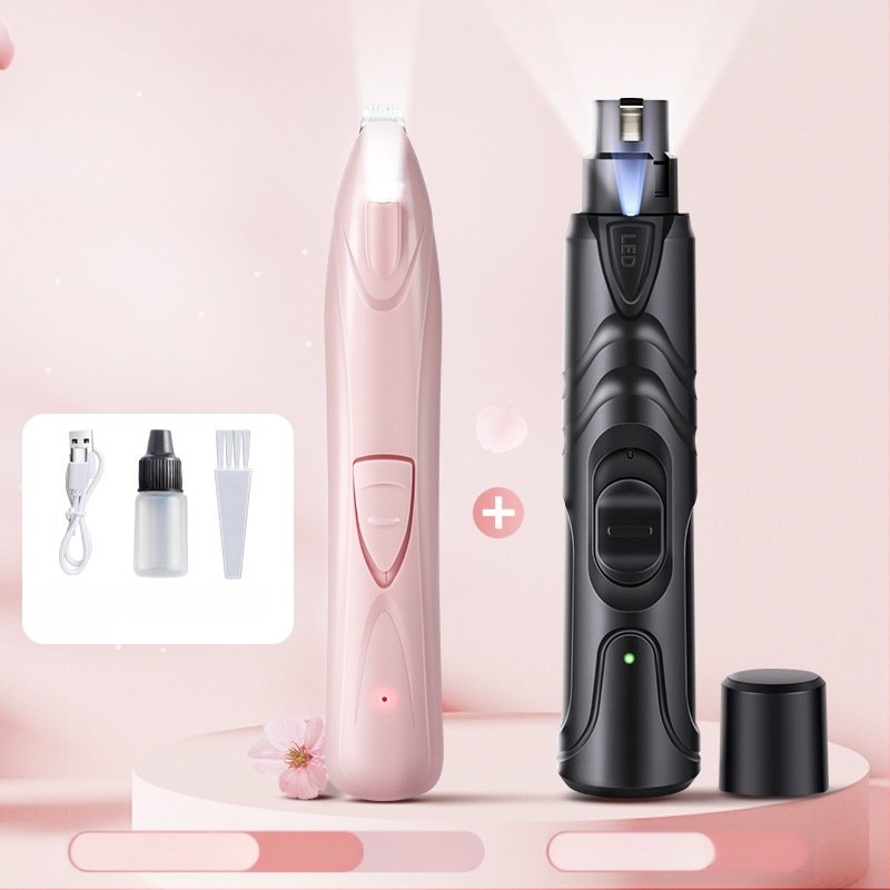 Koera küüneveski elektriline lemmikloomade küüneveski laadiv kassi küünelõikur kuldse karvaga küüneveski vaigistatav