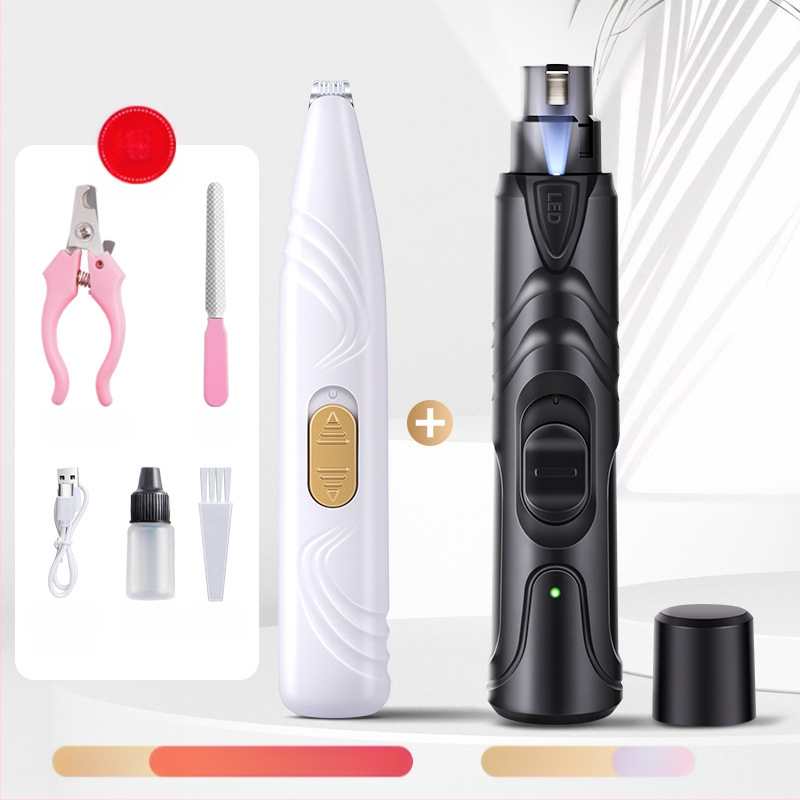 Koera küüneveski elektriline lemmikloomade küüneveski laadiv kassi küünelõikur kuldse karvaga küüneveski vaigistatav