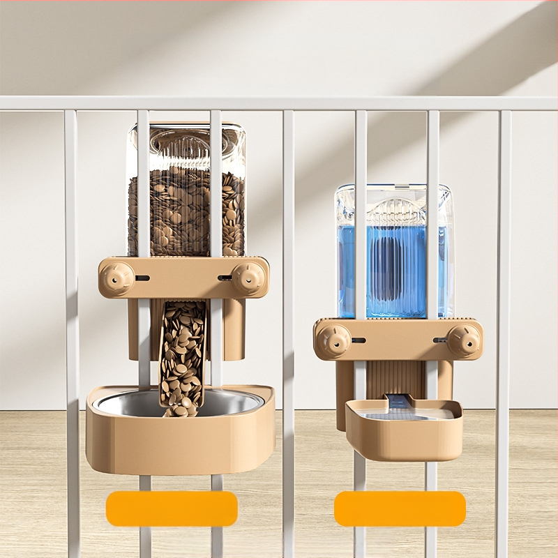 Automaatne kassisöötja koertele iseteeninduslik söötmismasin hulgimüügis kassikauss, kauss, kauss, koputusvastane rippuv lemmikloomatarvete komplekt