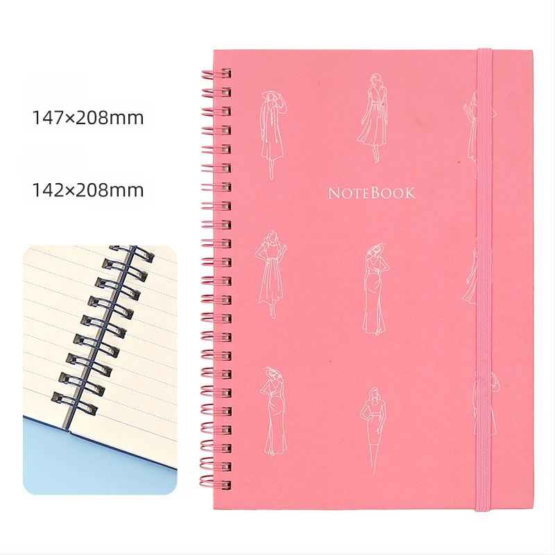 Ameerika nädalaplaani A5 spiraalmärkmik, horisontaalne märkmik, ajakava märkmik, inglise päevik, õpilase märkmik, hulgimüük