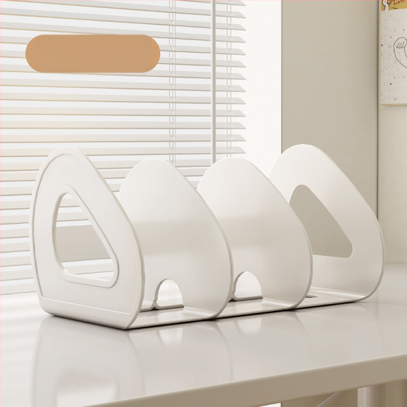 Επιτραπέζιο κουτί αποθήκευσης βιβλιοθήκης διαφανές βιβλίο φοιτητών γραφείου διαχωριστικό ακρυλικό στυλό θήκη αποθήκευσης ράφι