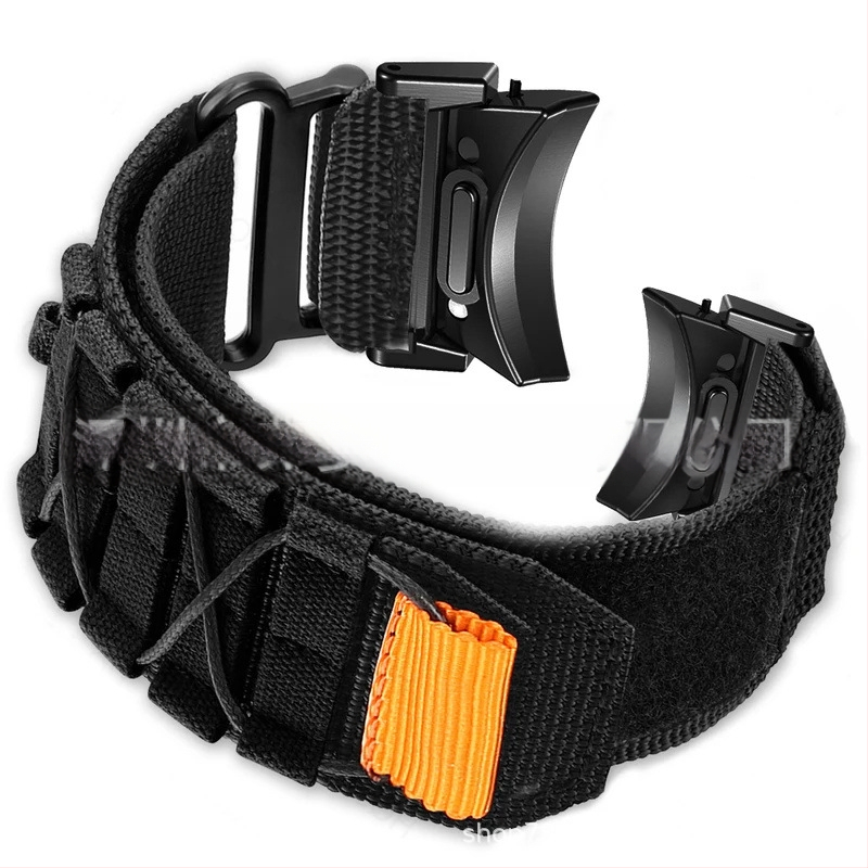 Samsung Watch 6/6c gombos gyorskioldós szíjjal, tépőzáras nejlonszíjjal, 4c/5pro sport csuklópánttal.