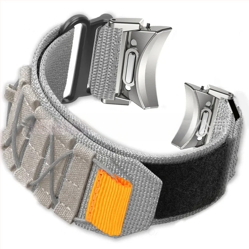 Samsung Watch 6/6c gombos gyorskioldós szíjjal, tépőzáras nejlonszíjjal, 4c/5pro sport csuklópánttal.