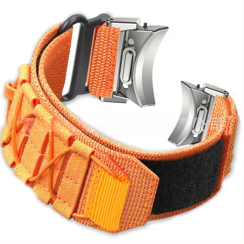 Samsung Watch 6/6c gombos gyorskioldós szíjjal, tépőzáras nejlonszíjjal, 4c/5pro sport csuklópánttal.