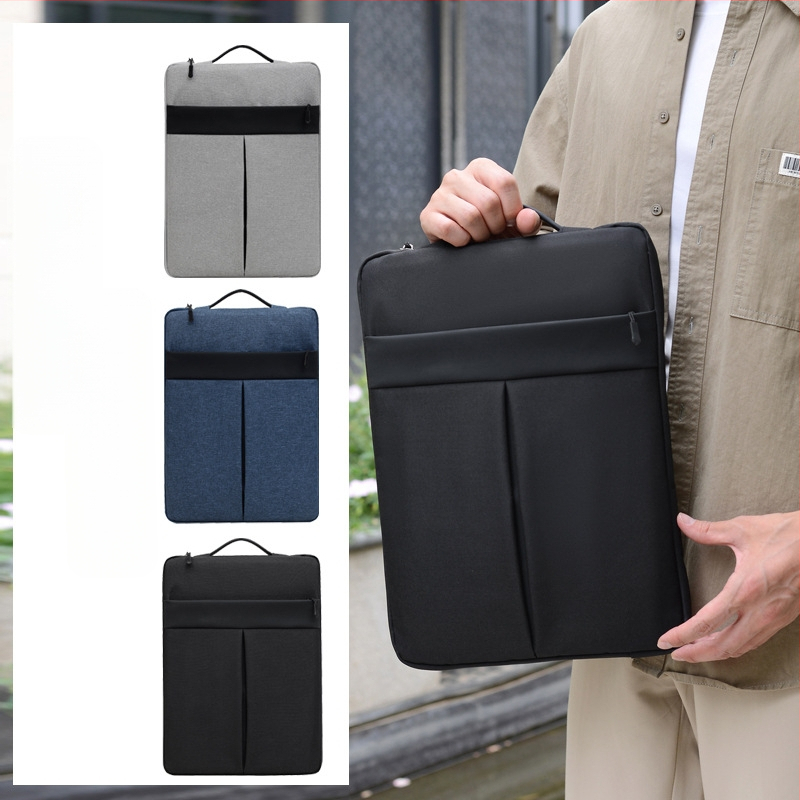 Új laptop táska, tablet védőhuzat, kézi laptop táska, 16 hüvelykes diák üzleti alkalmi ajándék irattáska