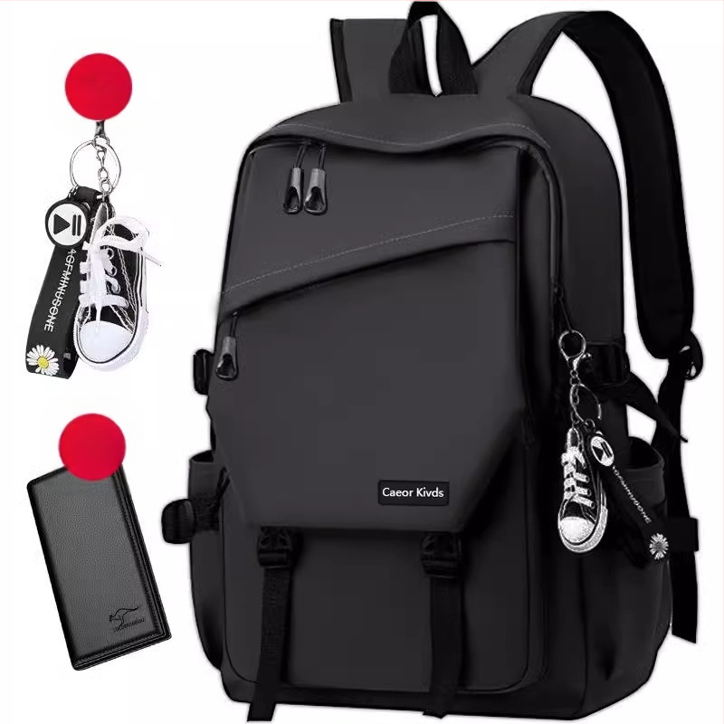 Seljakott meestele, seljakott, üliõpilase koolikott, moodne kerge, suure mahutavusega Jaapani Oxfordi riidest vabaaja reisikott