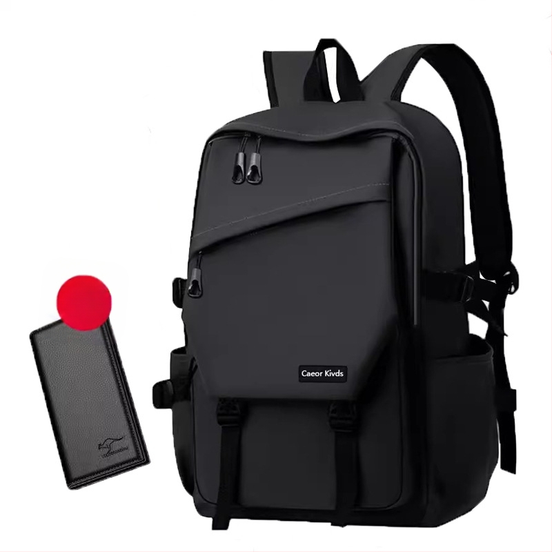 Seljakott meestele, seljakott, üliõpilase koolikott, moodne kerge, suure mahutavusega Jaapani Oxfordi riidest vabaaja reisikott