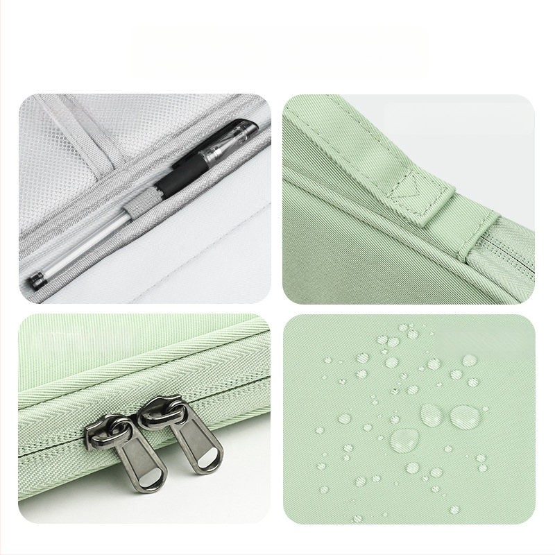 11 colių nešiojamas planšetinio kompiuterio krepšys verslui, biurui, kelioninis apsauginis dėklas, apsaugantis nuo purslų, horizontalus planšetinio kompiuterio vidinis krepšys, nešiojamas