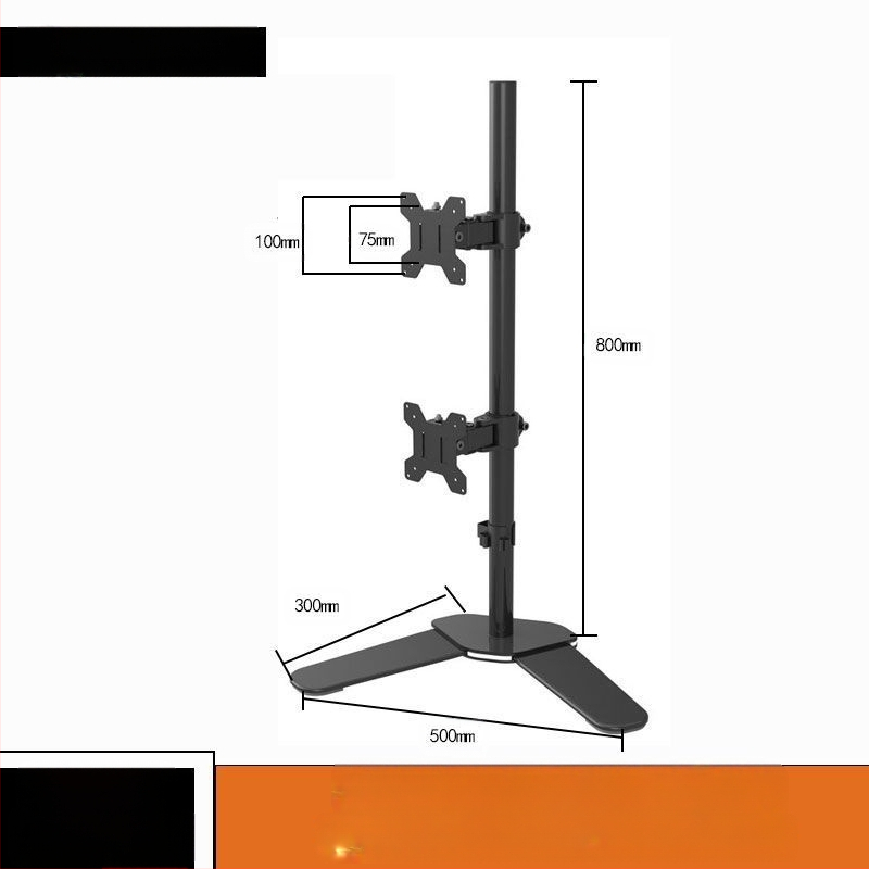 14-27 скоба за дисплей, двоен екран, снаждане, въртяща се компютърна повдигаща телескопична скоба [производител] AliExpress