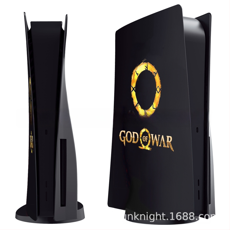 PS5 läbipaistev kest soojuse hajutamise aukudega PS5 kest optilise draivi versioon läbipaistva värviga hostkate soojuse hajutamise kaitsekest