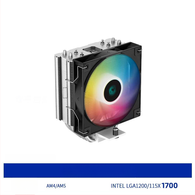 Kyushu Fengshen Xuan Bing 400 Magic Color V5CPU radiaator vasktoru i7 mitmeplatvormiline intelligentne temperatuuri reguleerimise ventilaator AG400