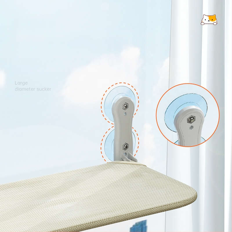 Kassi võrkkiik, Kassi akna iminapp, Kassipesa, Klaasist kassivoodi, Rippuv päevitamiseks mõeldud kassi ronimisraam, Rõduks olev kassikasvatuse artefakt