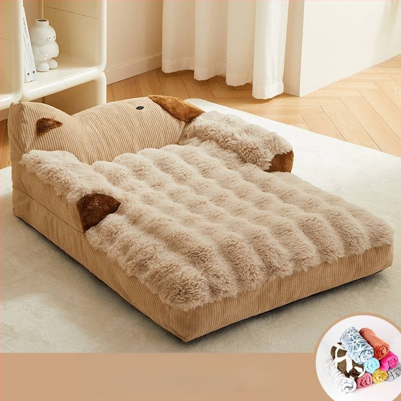 Kennel Four Seasons univerzális kisállat kanapépárna kis és közepes méretű kutyáknak, alvószőnyeg macskafészekhez, téli meleg kisállat nagykereskedelem