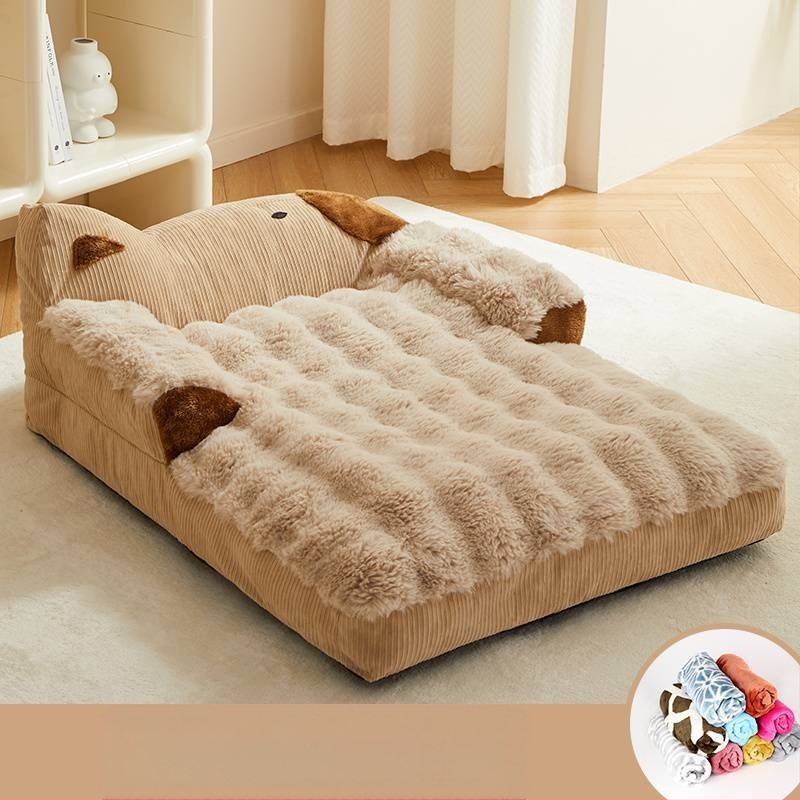 Kennel Four Seasons univerzális kisállat kanapépárna kis és közepes méretű kutyáknak, alvószőnyeg macskafészekhez, téli meleg kisállat nagykereskedelem