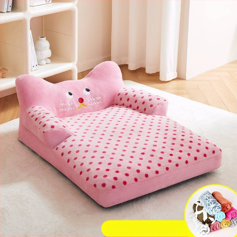 Kennel Four Seasons univerzális kisállat kanapépárna kis és közepes méretű kutyáknak, alvószőnyeg macskafészekhez, téli meleg kisállat nagykereskedelem