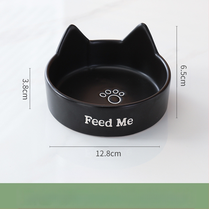 Kassikauss must keraamiline koerakauss must kauss kassitoidukauss koerajook kassitoidukauss lemmiklooma veekauss koputusvastane