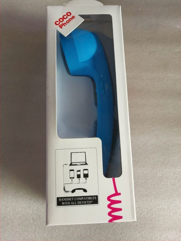 Klassikaline mobiiltelefoni antiikne kõrvaklapp 10 värvi valikuline rasedatele naistele kiirgusvastane retro mobiiltelefoni suur kõrvaklappide tootja laos