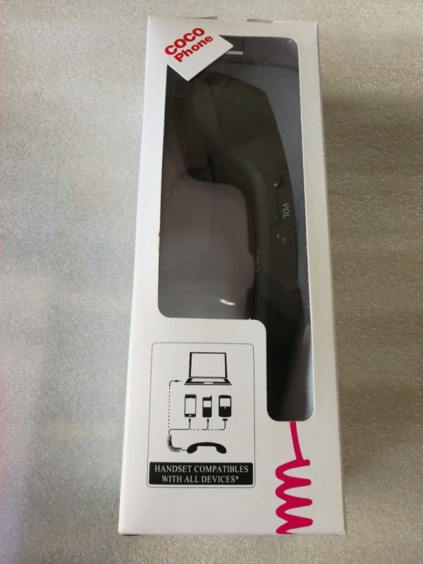 Klassikaline mobiiltelefoni antiikne kõrvaklapp 10 värvi valikuline rasedatele naistele kiirgusvastane retro mobiiltelefoni suur kõrvaklappide tootja laos