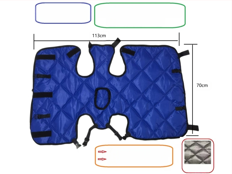 Teļa veste Teļa sabiezēta aukstumizturīga veste Teļa silts ūdensnecaurlaidīgs kokvilnas apģērbs Teļa fermas teļa izolācijas apģērbs