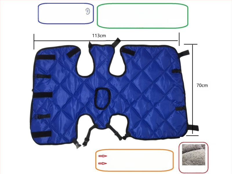 Teļa veste Teļa sabiezēta aukstumizturīga veste Teļa silts ūdensnecaurlaidīgs kokvilnas apģērbs Teļa fermas teļa izolācijas apģērbs