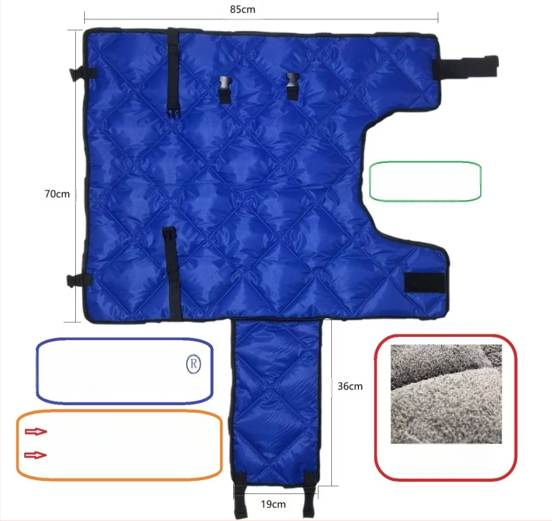 Teļa veste Teļa sabiezēta aukstumizturīga veste Teļa silts ūdensnecaurlaidīgs kokvilnas apģērbs Teļa fermas teļa izolācijas apģērbs