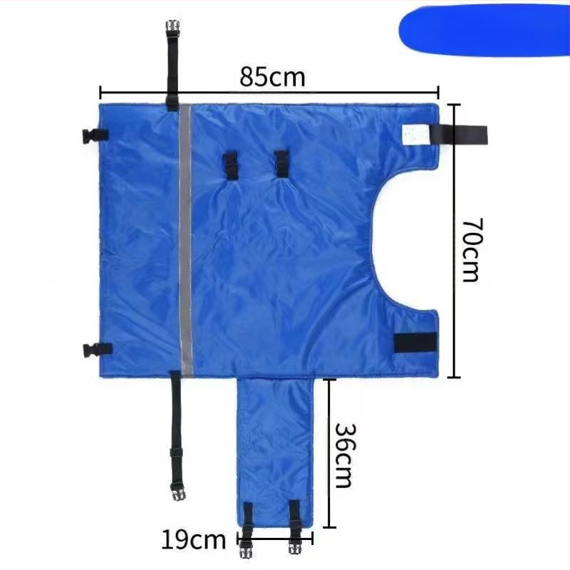 Teļa veste Teļa sabiezēta aukstumizturīga veste Teļa silts ūdensnecaurlaidīgs kokvilnas apģērbs Teļa fermas teļa izolācijas apģērbs