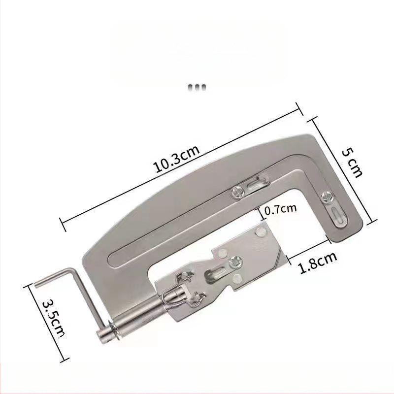 Uus kiirkonksuga roostevabast terasest konksuga topeltkonksuga poolautomaatne haakimise Jinhaixi konksutööriista haakimise konksu artefakt