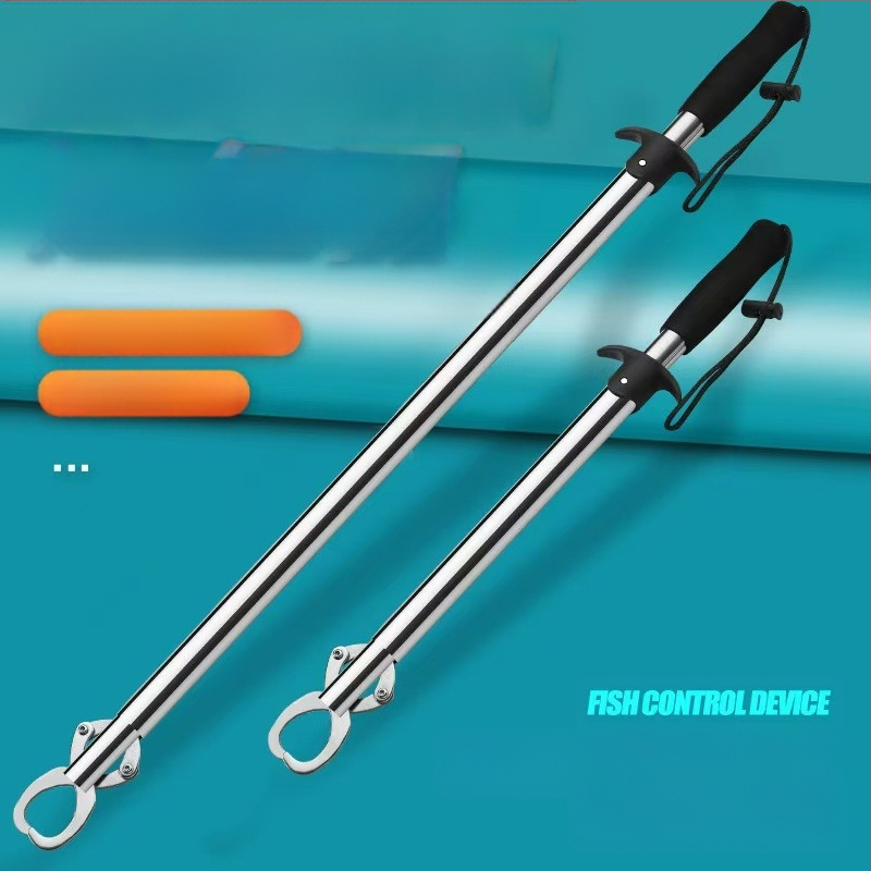 Új, kibővített rozsdamentes acél halszabályozó eszköz óriási tárgyak irányításához Luya csipesz halszabályozó csipesz ultrakönnyű, megerősített édesvízi